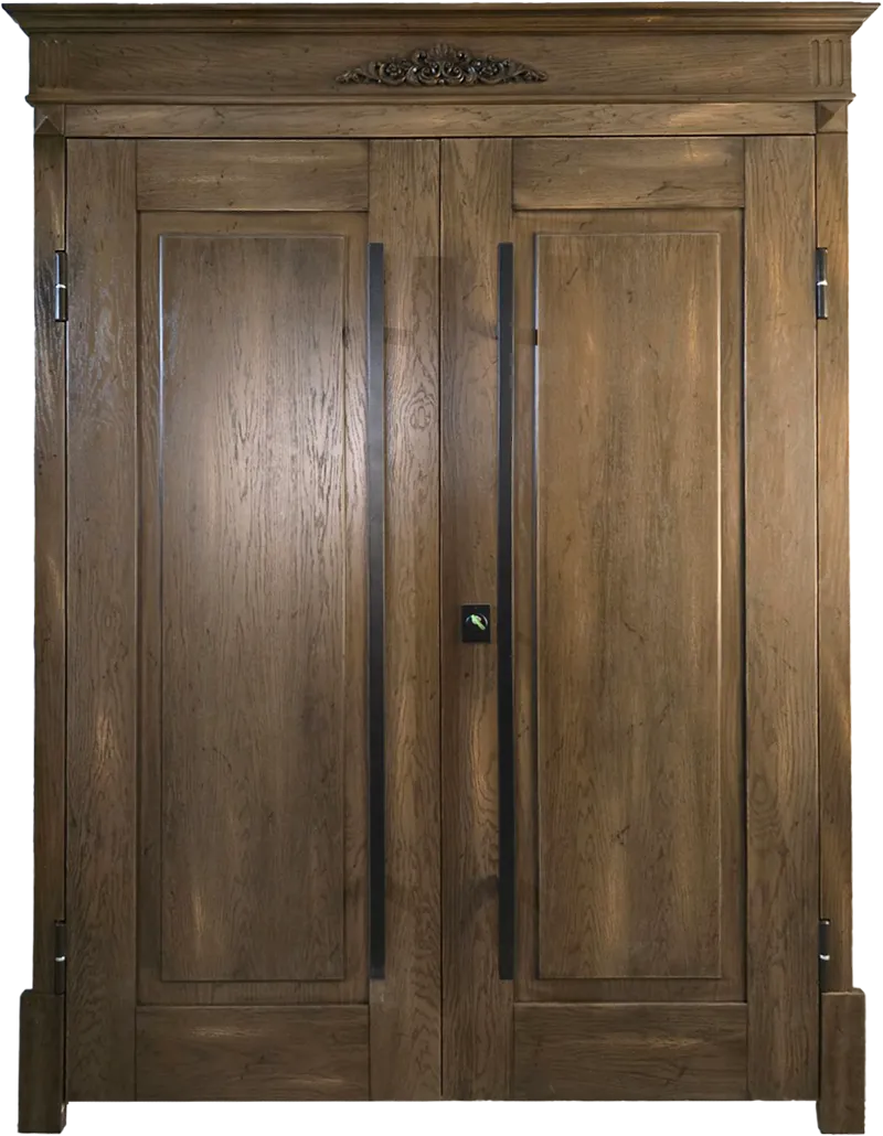 Двукрила блидирана врата